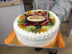 お誕生日おめでとうございます!!