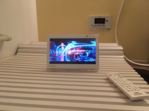 お風呂で見られるテレビ！