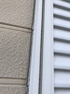 外壁コーキング　外壁シーリング　シロアリ　白蟻