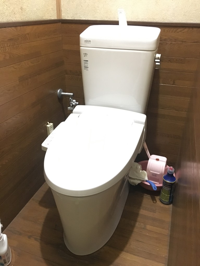 【山梨 リフォーム】洗面・トイレ取替工事AFTER画像