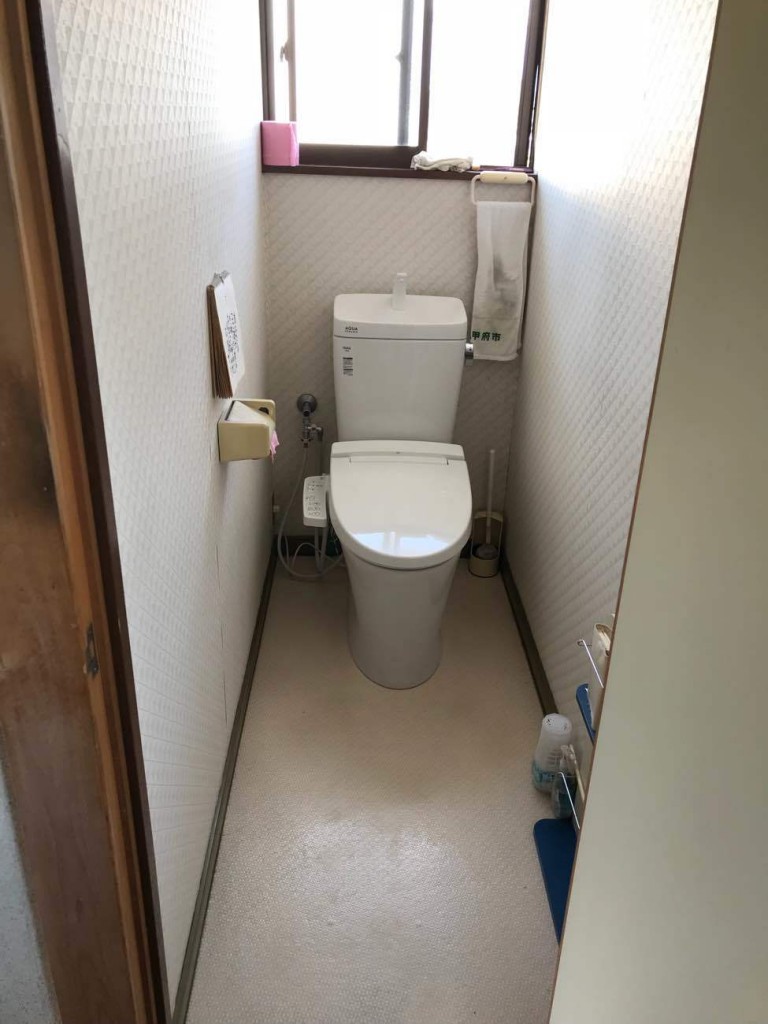 【山梨リフォーム】トイレ改修工事AFTER画像