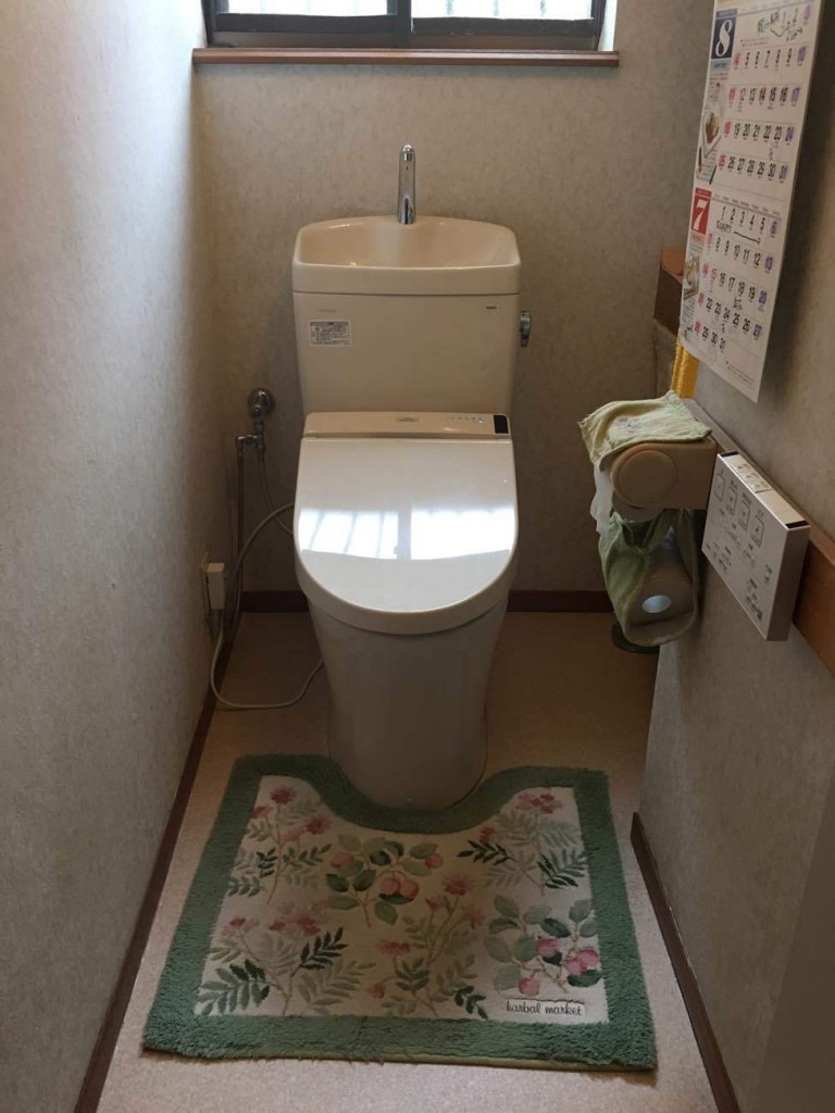 【山梨リフォーム】トイレ改修工事AFTER画像