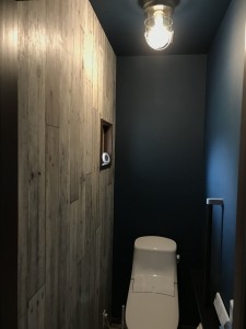 【施工例】リラックスできるトイレ空間