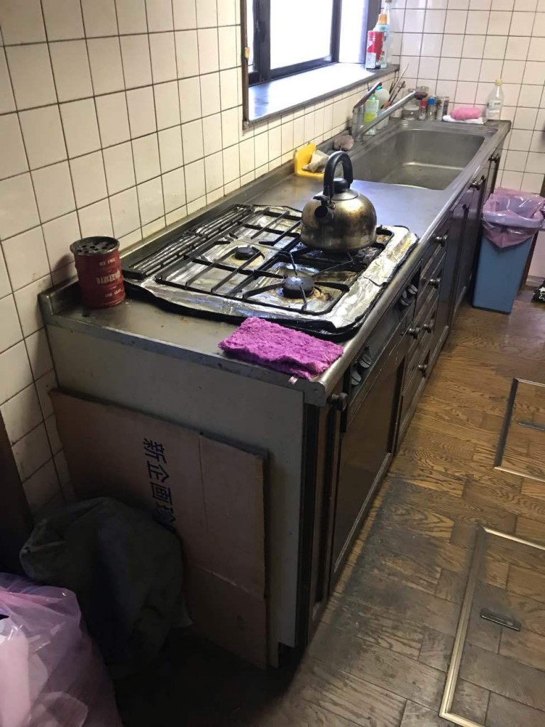 【山梨リフォーム】キッチン改修工事BEFORE画像