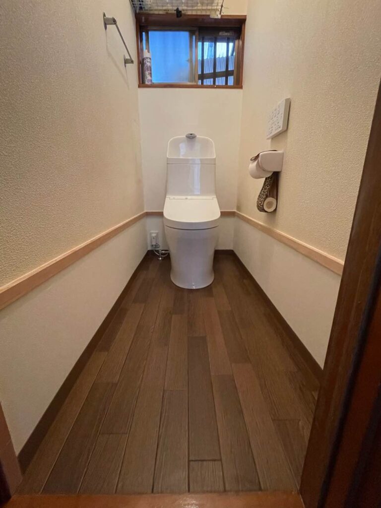 【山梨県】トイレ改修工事　Ｋ様AFTER画像