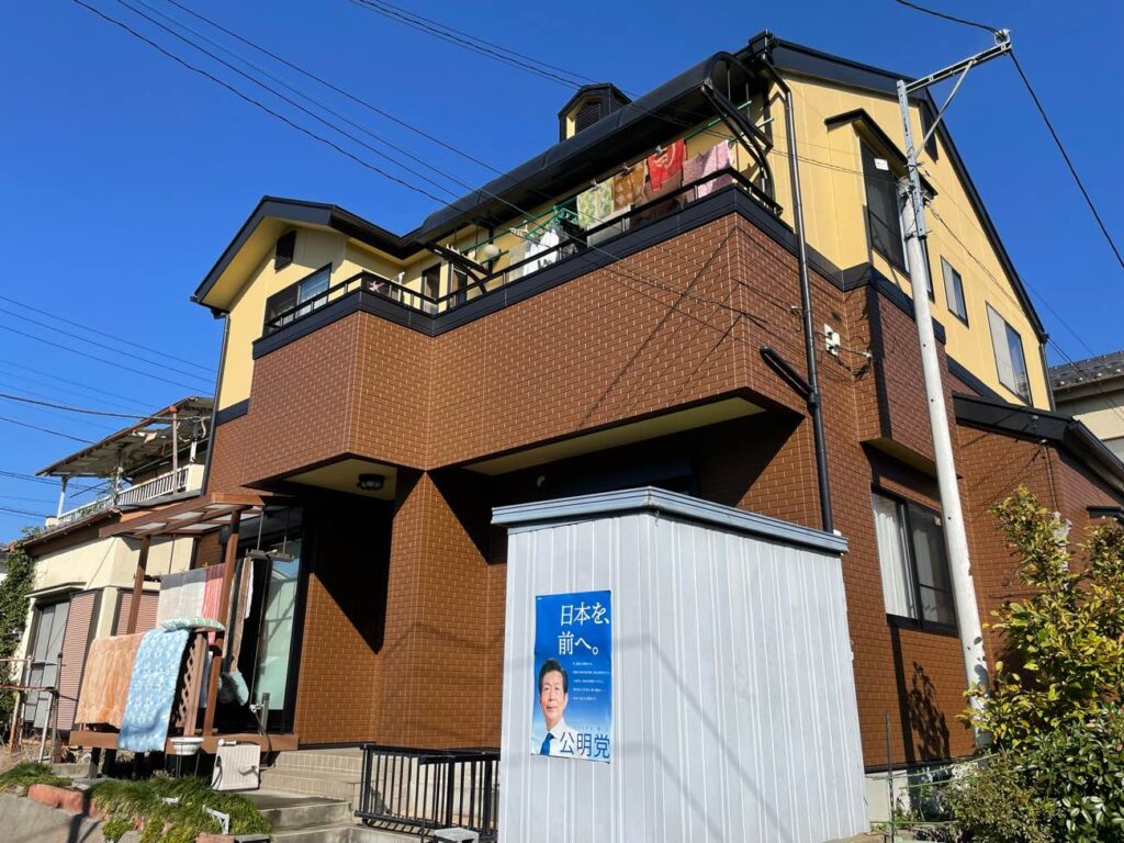 【甲州市】屋根・外壁塗装工事　E様AFTER画像