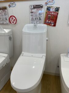 初売りイベント当選者のお宅にトイレを設置