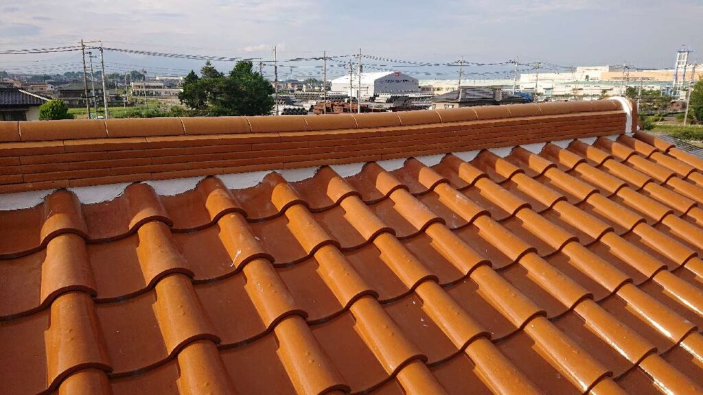 【南アルプス市 リフォーム】屋根漆喰修繕工事AFTER画像