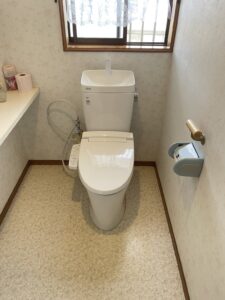 [甲府市 × リフォーム]トイレの内装取替のタイミング・・・？
