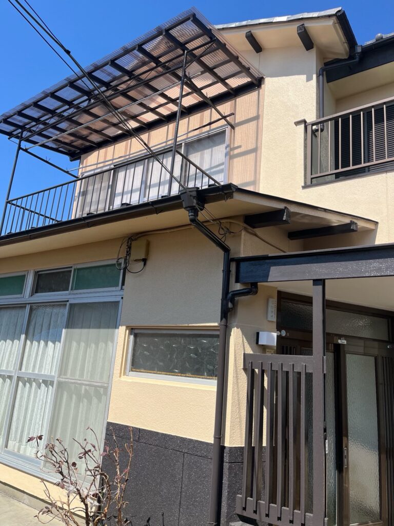 [南アルプスリフォーム]母屋外壁塗装他工事AFTER画像