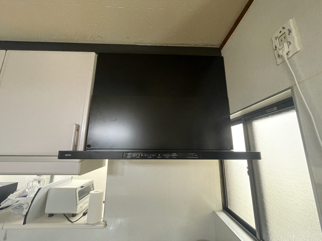 [甲府市]レンジフード取替/トイレ換気扇取り付け工事AFTER画像