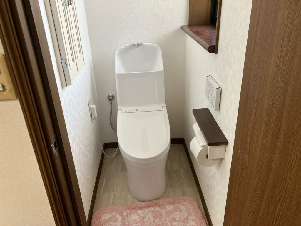 南アルプス市の水まわりリフォーム｜トイレ・水栓・扉の交換事例｜ミスターデイクAFTER画像
