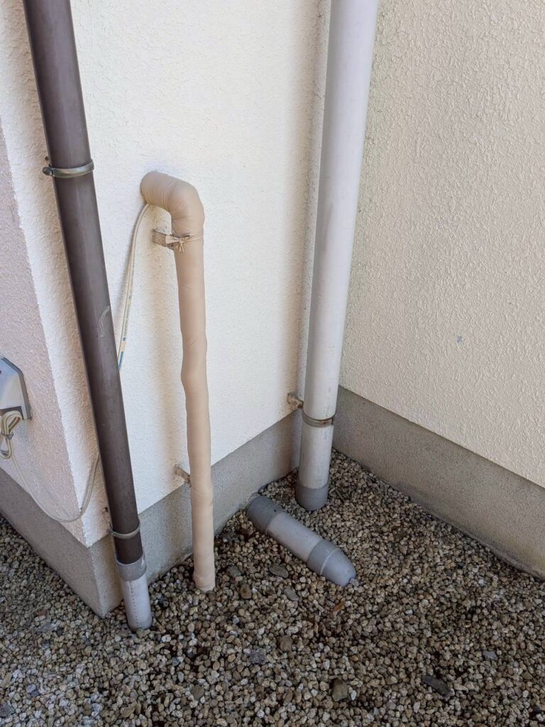 [甲州市]ヒーターバンド取付工事AFTER画像